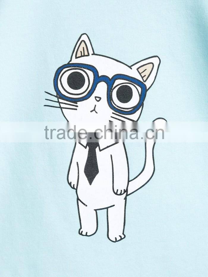 Bulk clothing for boys animal printed t-shirts factory China