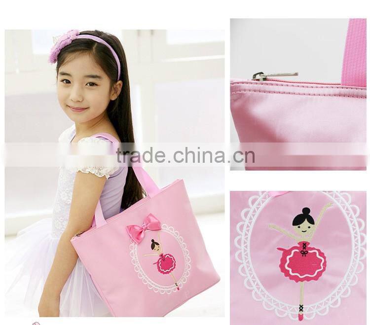 2016 Wholesale High quality Cute New nonwoven bag nonwoven Girls Ballet dance bag