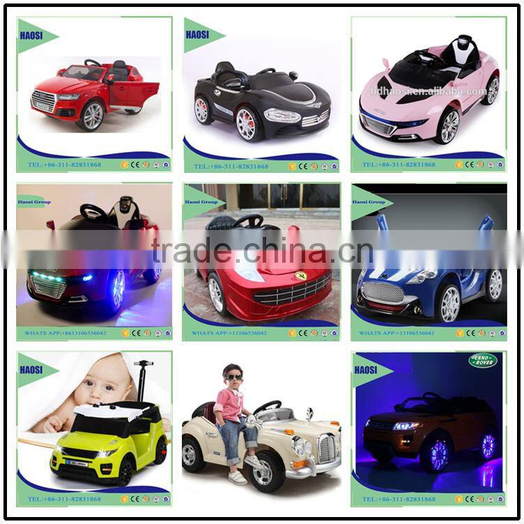12V battery kids ride on car audi children electric car double door cheap pedal car for kids driving