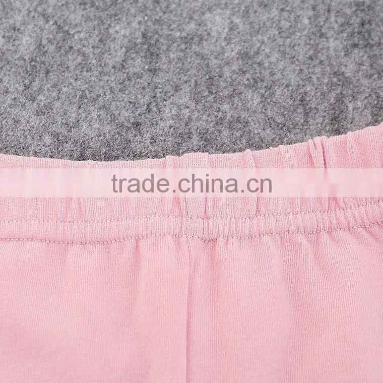wholesale design baby girls pant, hot cheap lastest girls 3/4 ruffle pants
