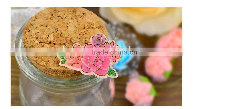 custom carton paper sticker gold stamp sticker for decoration DIY sticker