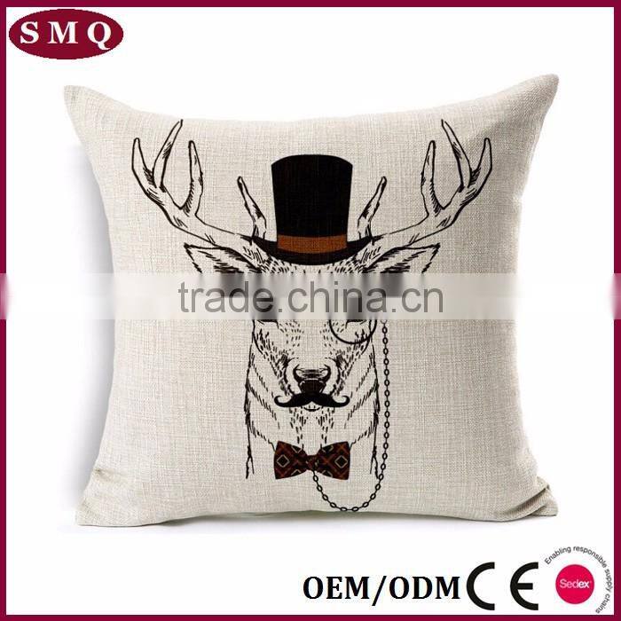 16*16 inch custom digital printing square pillow cushion