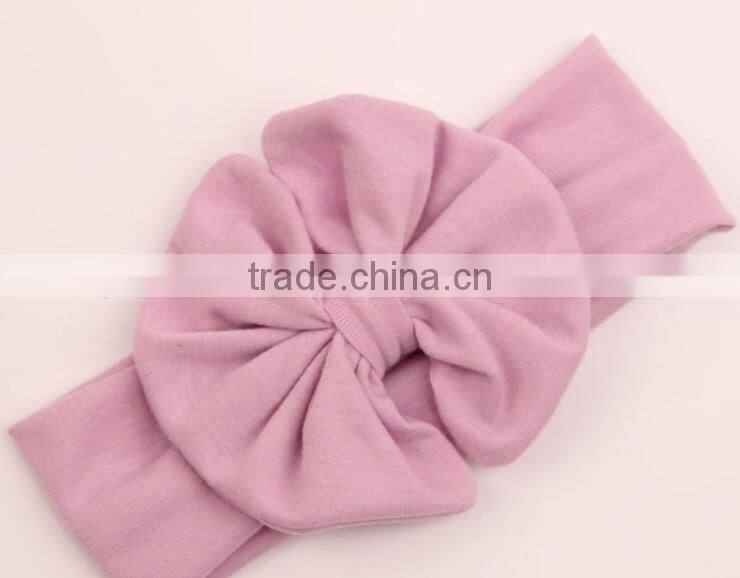 Dupioni Silk Baby Headband Kids Hair Accessories with Lace Rhinestone