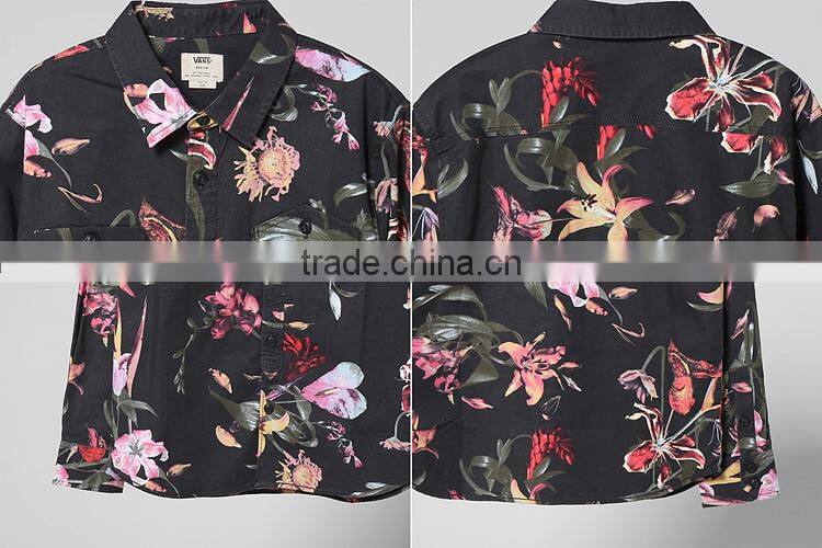 Hot sale fashion sublimation printing shirts wholesale high quality man shirt guangzhou manufacturer