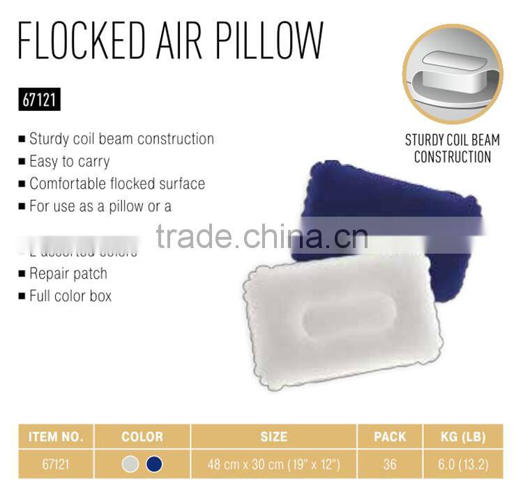 Bestway inflatableFlocking travel neck Pillow