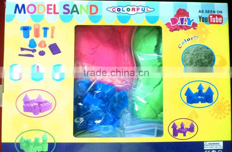 2015 moving sand DIY magic sticky sand