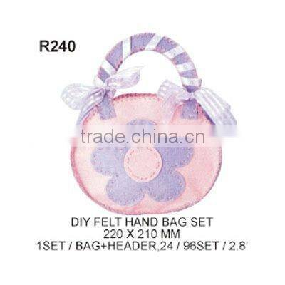 (R242) DIY FELT HAND BAG SET