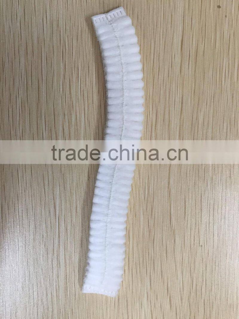 High quality wholesale Factory price Disposal PP non woven stripe surgical colorful cap with single elastic band CE certificate