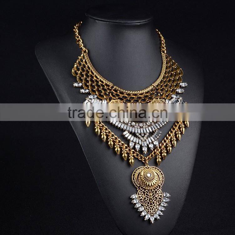 Unique fashion design beautiful lotus flower pendant necklace sliver plated