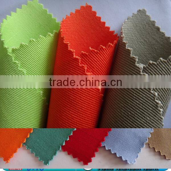 FR oil water resistant work suit fabrics for danger workers