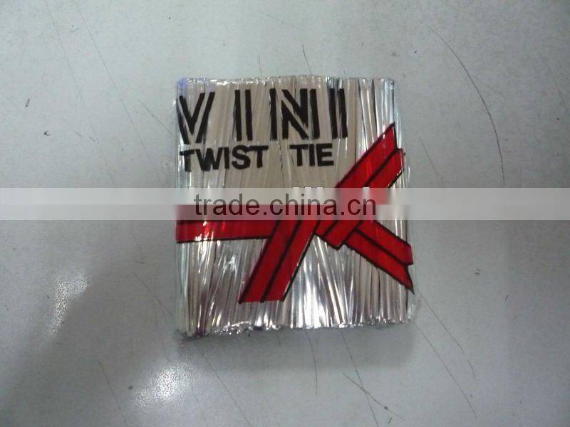 plastic black twist tie