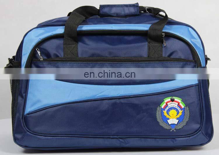 2015 high quality new design popular fashion professional gym duffel bag