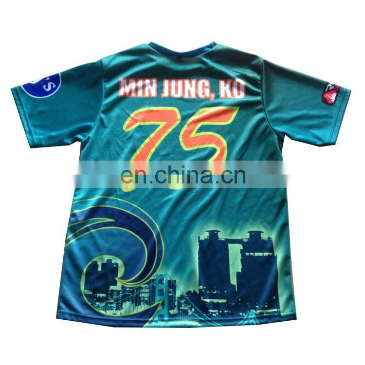 2016 hot new design sublimated t shirt OEM 3D cool printing