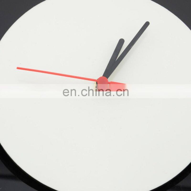 sublimation heat transfer MDF round clock