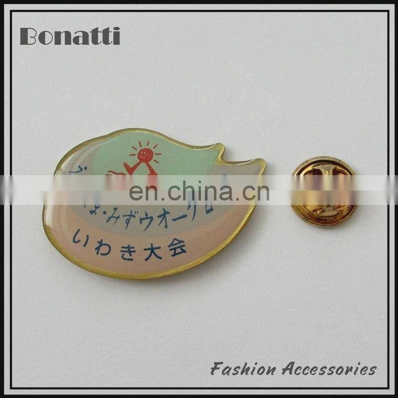 high quality fancy metal brooch pins