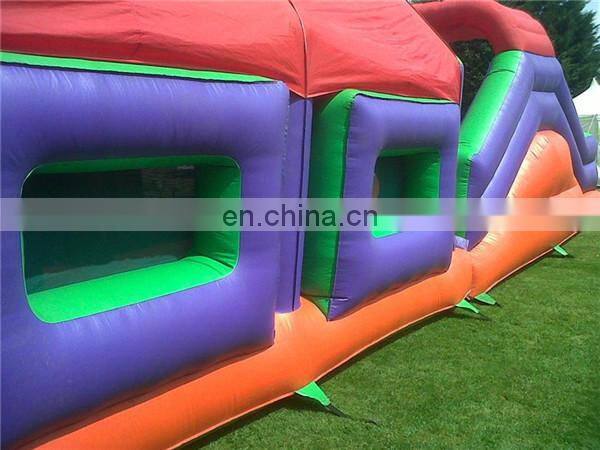 China Factory Free blower for inflatable obstacle course toy for kids