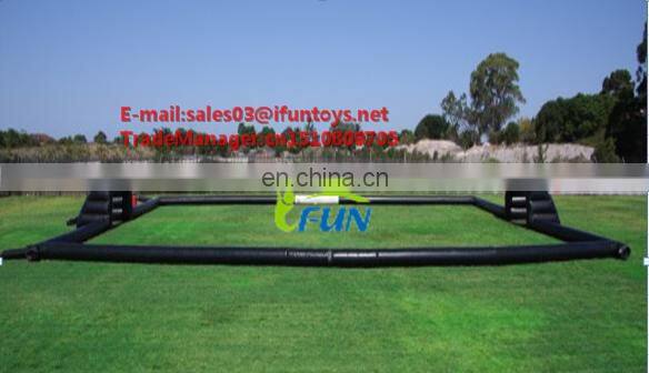 New design commercial arena football pitch/outdoor giant inflatable soap football field /hot inflatable football field
