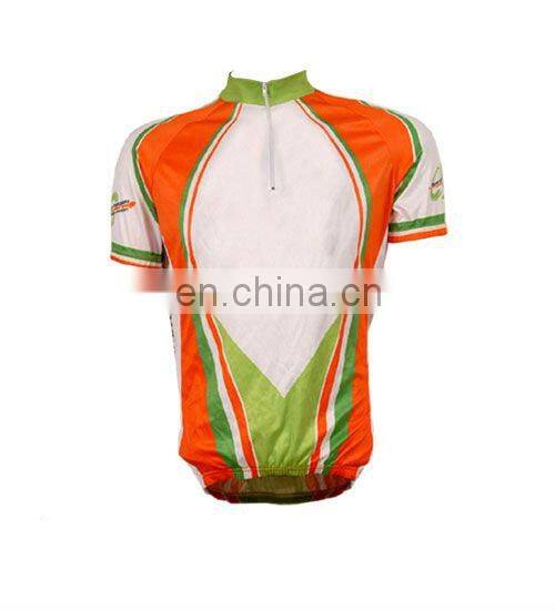 Men's Elastic Cool Mesh 100% Polyester Cycling Shirts