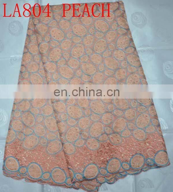 high quality swiss voile lace fabric(FL804) african big swiss lace