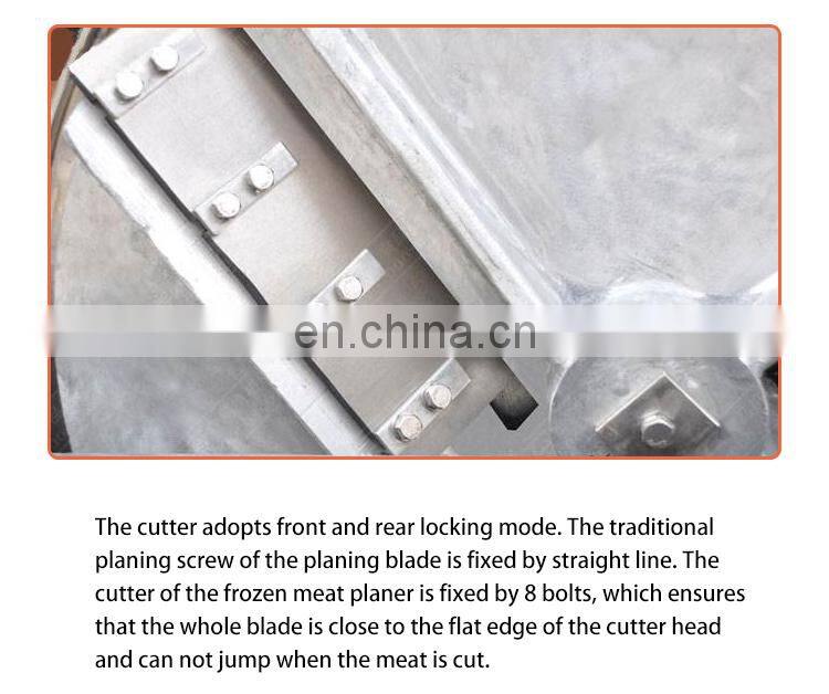 Preferential frozen fish cutting machine chicken processing machine poultry meat cube cutting machine