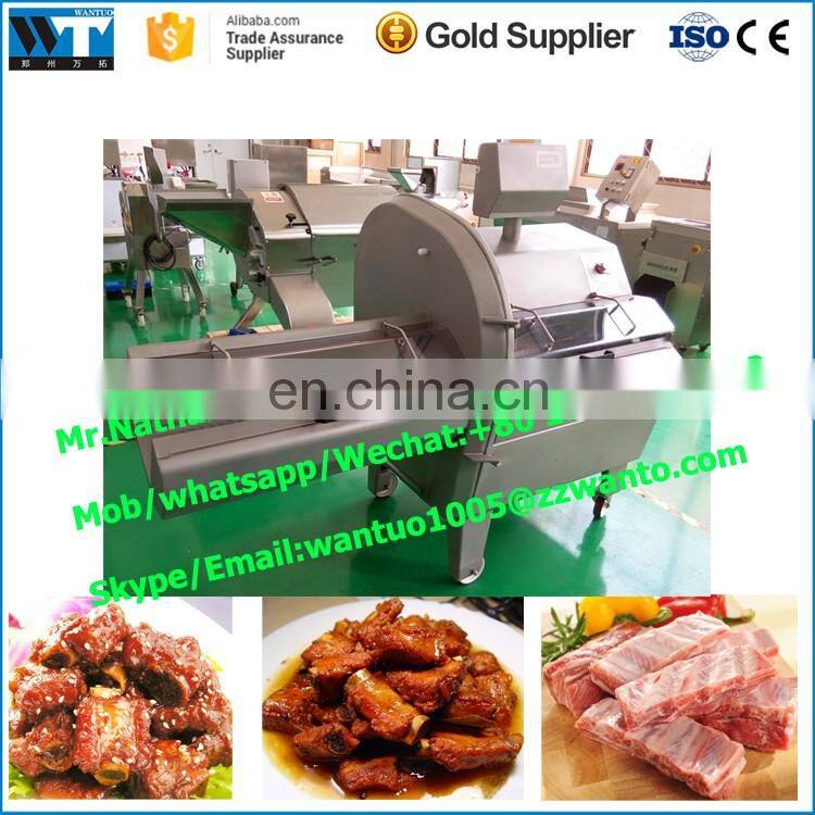 Beef lamb pork Meat chops steak cutter frozen meat cutting machine