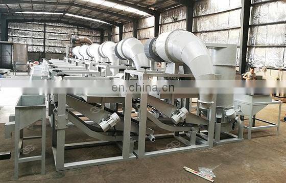 Easy Operation Watermelon Seed Shelling Dehulling Line Sunflower Seed Sheller Hemp Seed Removing Machine
