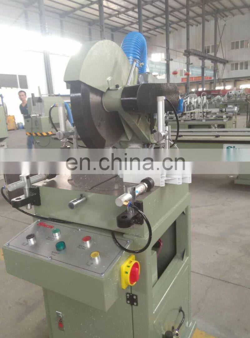 Good Price UPVC Door Window Single Head Saw Cutting Machine