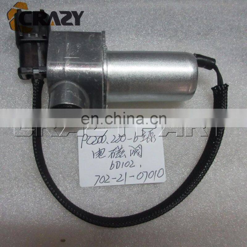 702-21-07010 PC200-6 solenoid valve,excavator spare parts,PC200-6 solenoid valve