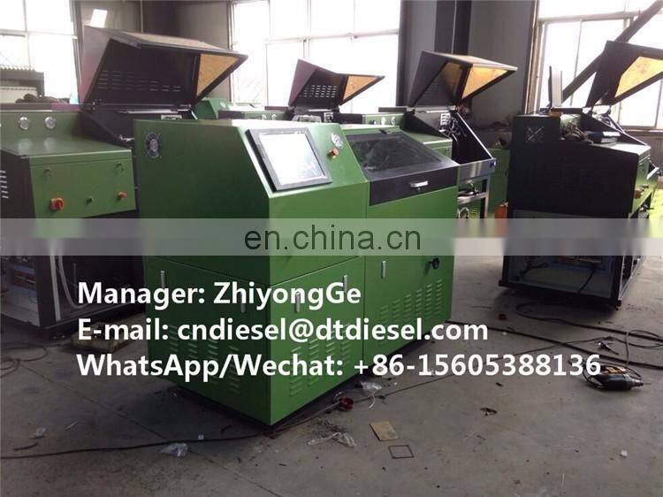 CRS 708 common rail injection test bench add eui/eup and heui systems with Flow Sensors