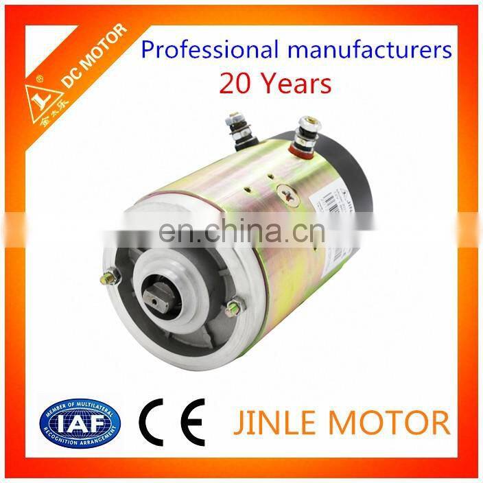 jinle 12v hydraulic power unit motor model ZD1223