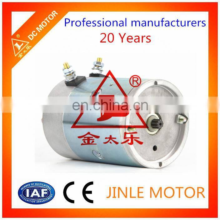 24v dc motor 2.2kw for hydraulic power units