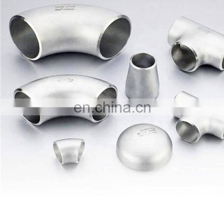 304 steel pipe fittings ss sized head stainless reducer