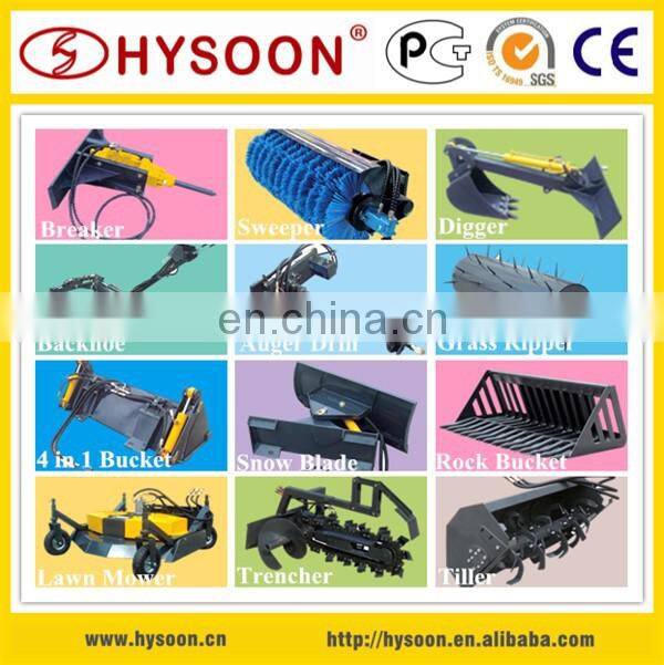china manufacturer multi-function mini tractor loader mini wheeled loader
