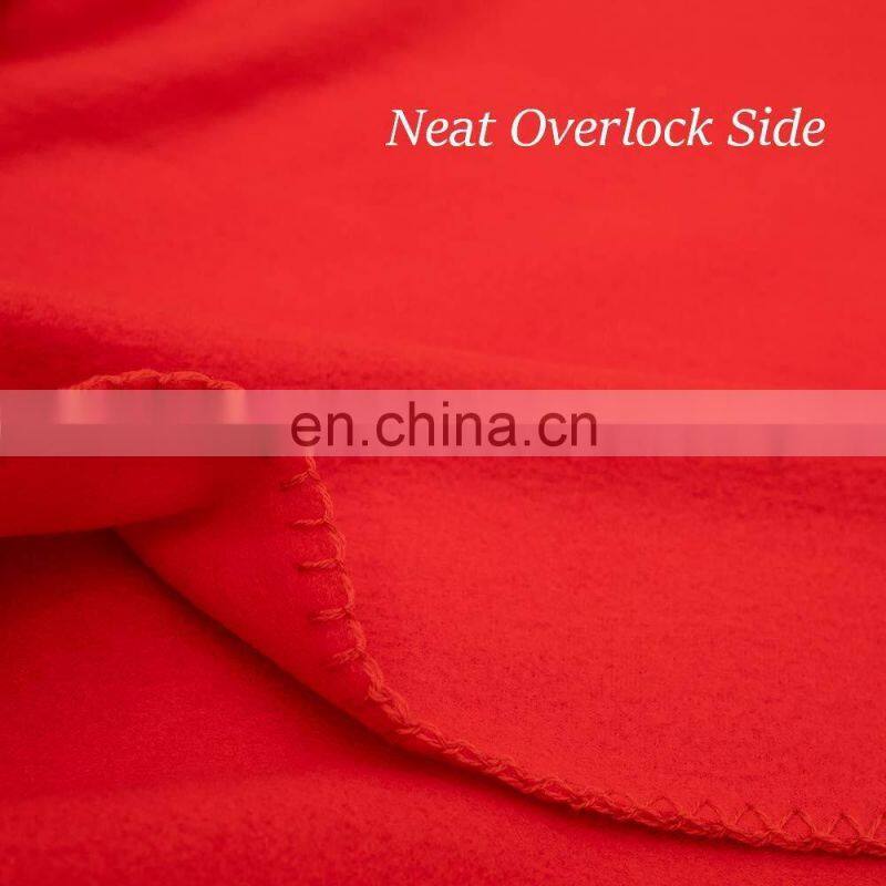 Fleece Blanket Throw Super Soft Cozy All Season Polar Fleece Blanket for Bed Couch Sofa or Travel
