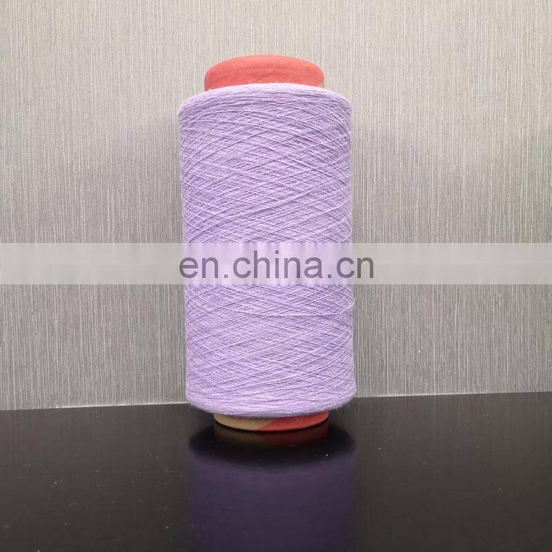 China factory dyed ring spun quality organic 100% cotton sock yarn wholesale