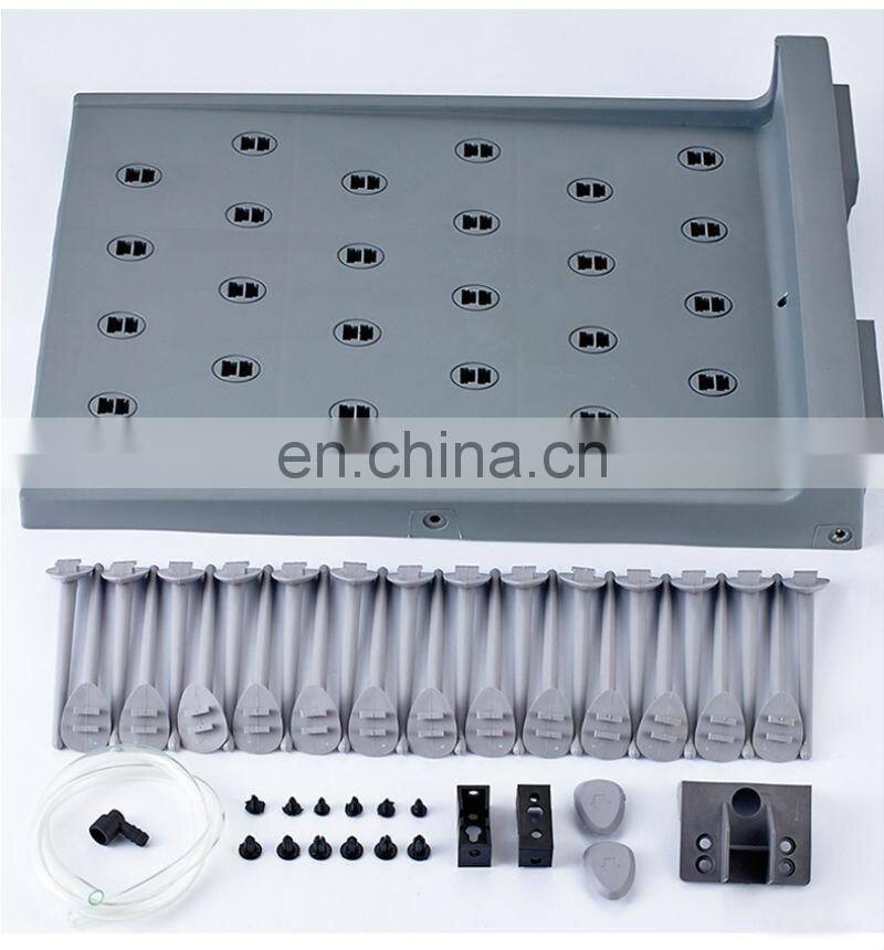 52 Holes Lab Fittings Decrease Water Single Side Test Tube Drying Rack