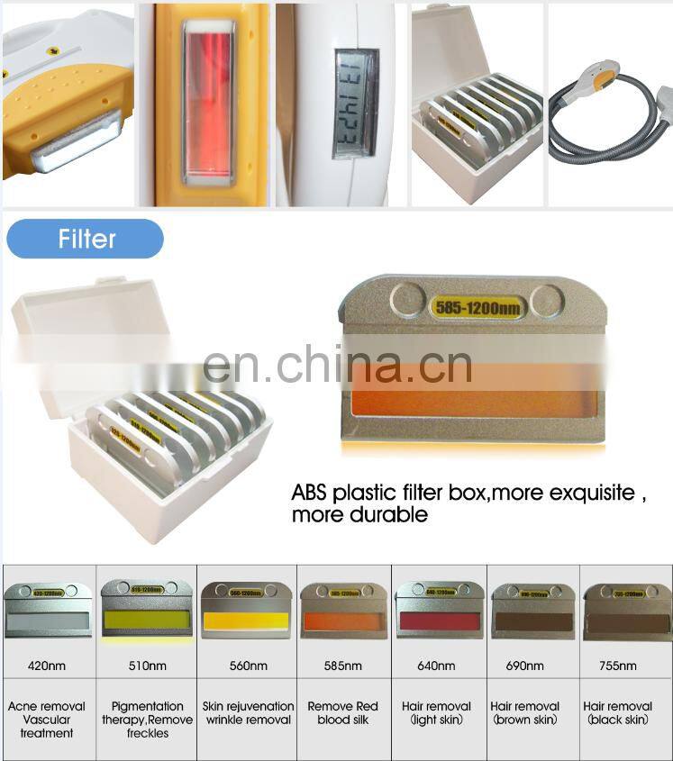 Hottest stationary multifunctional 808nm diode laser nd yag laser elight rf machine