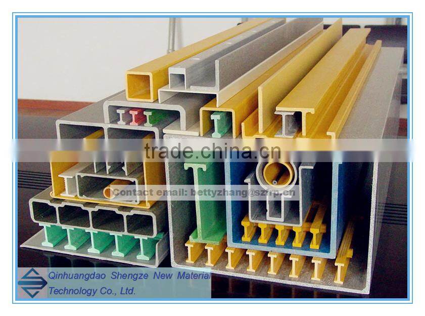 FRP Pultrusion Profiles,pultruded frp profile,fiberglass profiles