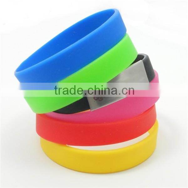 Fashion Bracelet Silicon Bracelet Rubber Silicon Bangle Custom Words Bracelet Men Jewelry