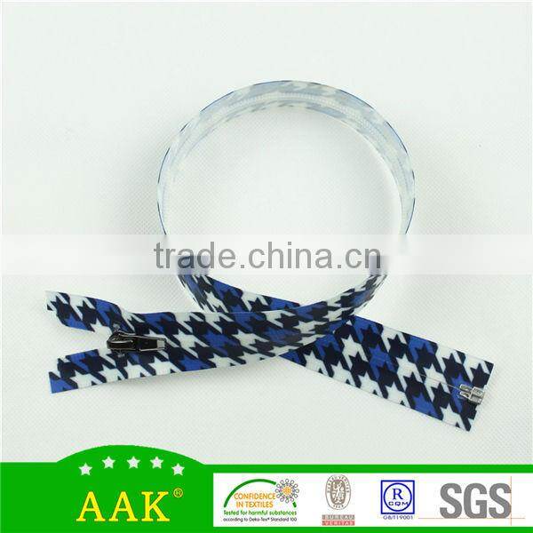 factory price practical key lock design Nylon separating zipper