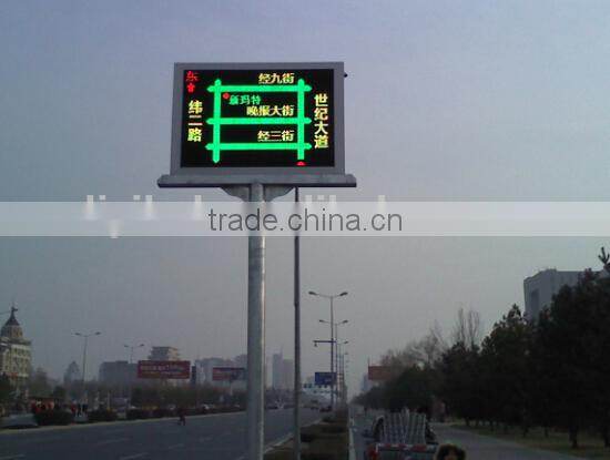 p10 bus video led open sign