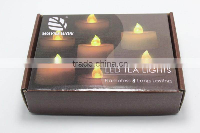 Hot sale color changing led candle flickering light for party