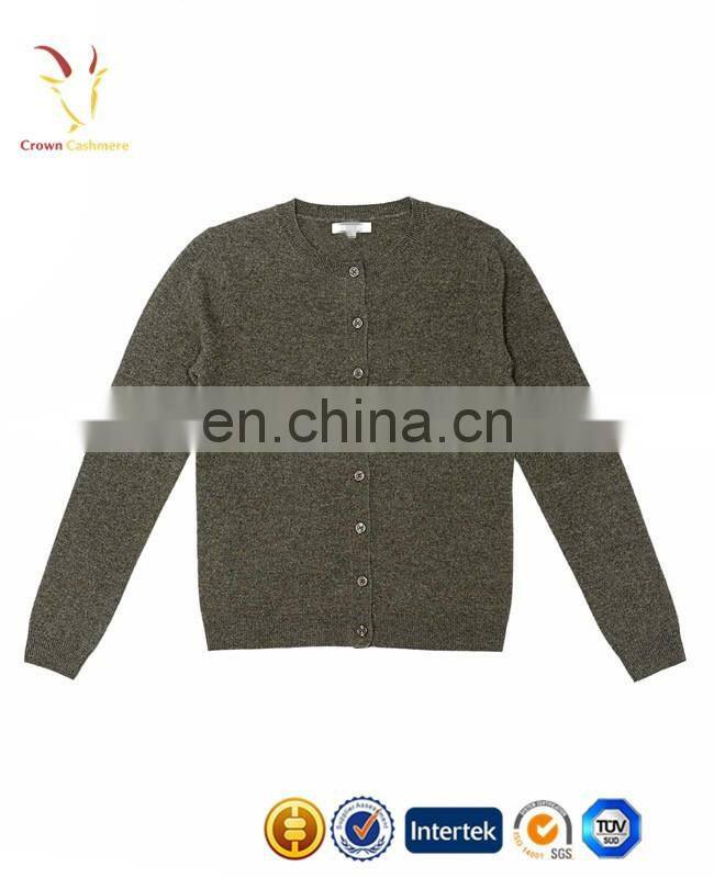 Women High Quality Thick Cashmere Wool Open Front Cardigan Sweaters