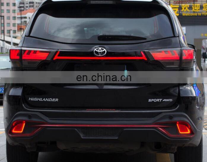 Rear Bumper trunk Tail Light For Toyota Highlander Kluger XU50 2014 - 2019