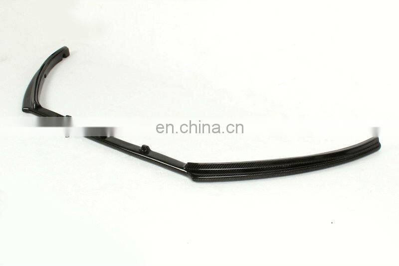 R Style Car Carbon Front Bumper Lip Spoiler for VW POLO 6 2011