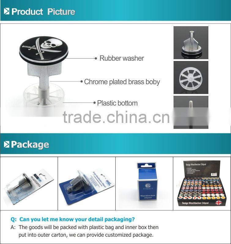 40mm Small Brass Sink Stopper For basin sink