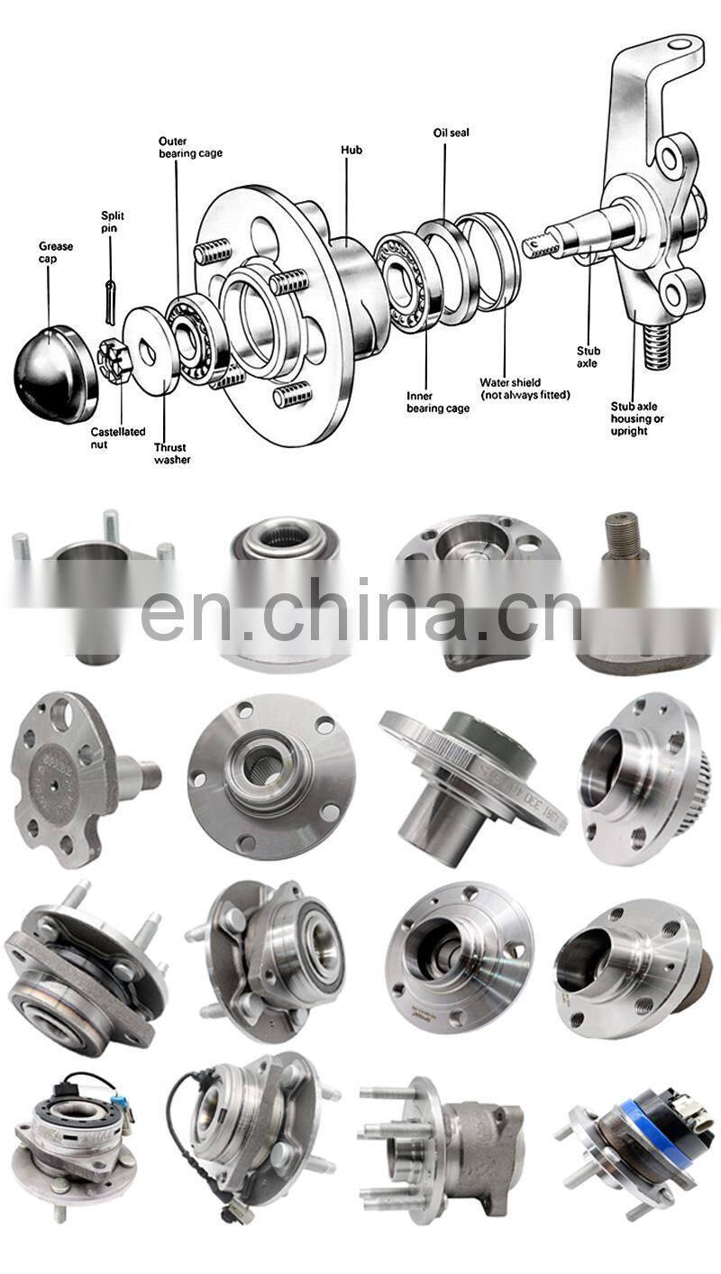 Spabb Auto Spare Parts Front Wheel Hub Bearing 407 400 40 For VW Passat