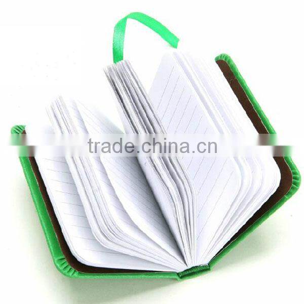 cute memo notepad writing pads PU notebook