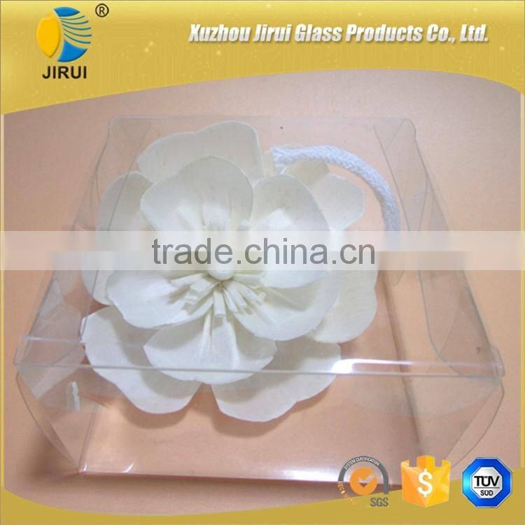 Rose PE flower for diffuser with wire