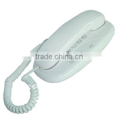 corded phone simple function/Slimline/wall mountable with CE standards